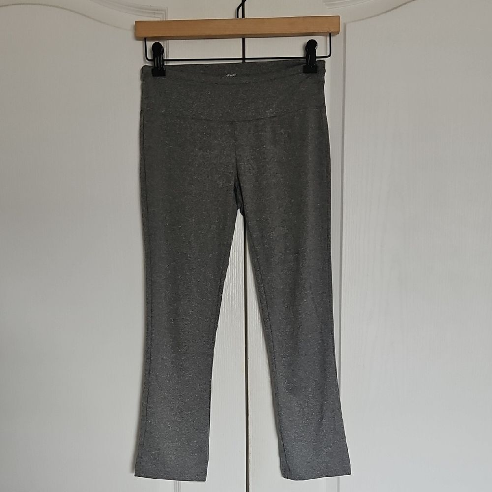 Gray Women's Cropped Leggings
